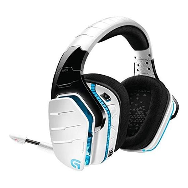 Logitech Headsets Snow / Brand New / 1 Year Logitech G933 Artemis Spectrum – Wireless RGB 7.1 Dolby & DTS Headphone Surround Gaming Headset–PC,PS4,Xbox One,Switch & Mobiles