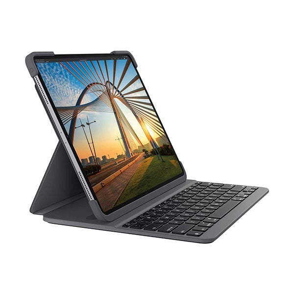 Logitech iPad Accessories Graphite / Brand New / 1 Year Logitech SLIM FOLIO PRO Backlit Bluetooth Keyboard Case for iPad Pro 11-inch (1st, 2nd and 3rd gen)