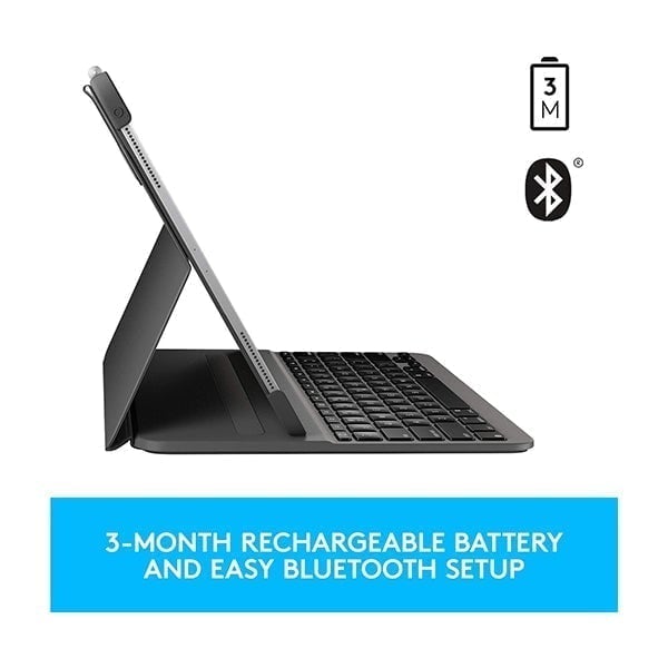 Wireless Keyboard Logitech Slim Folio Pro Setup Logitech SLIM