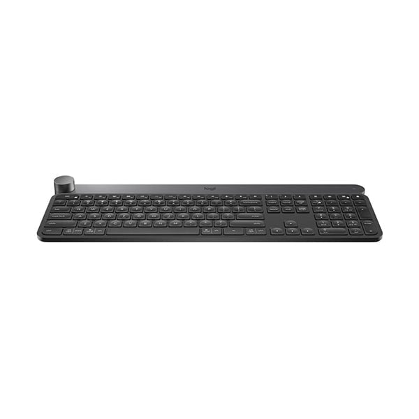 Logitech Keyboards & Mice Black / Brand New / 1 Year Logitech Craft Advanced Wireless Keyboard with Creative Input Dial and Backlit Keys, 920008504