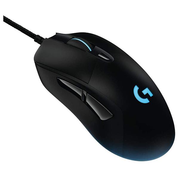 Logitech Keyboards & Mice Black / Brand New / 1 Year Logitech G403 Prodigy RGB Gaming Mouse – 16.8 Million Color Backlighting, 6 Programmable Buttons, Onboard Memory, Up to 12,000 DPI