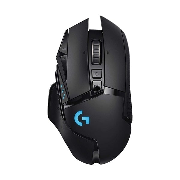 Logitech Keyboards & Mice Black / Brand New / 1 Year Logitech G502 Lightspeed Wireless Gaming Mouse with Hero 25K Sensor, Powerplay Compatible, Tunable Weights and Light sync RGB