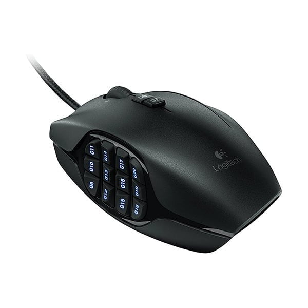 Logitech Keyboards & Mice Black / Brand New / 1 Year Logitech G600 MMO Gaming Mouse, RGB Backlit, 20 Programmable Buttons