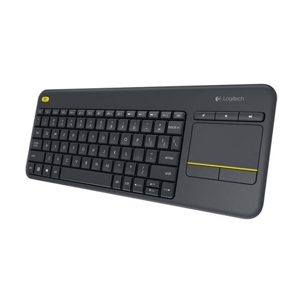 Logitech Keyboards & Mice Black / Brand New / 1 Year Logitech K400 Touch Plus Dark, Wireless Keyboard 920-007153