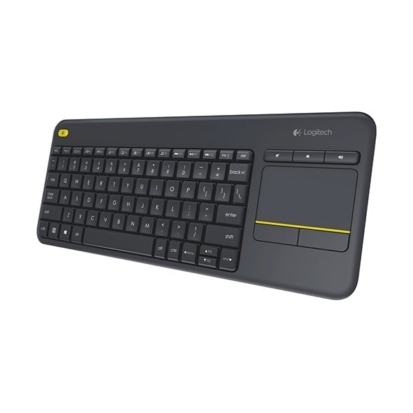 Logitech Keyboards & Mice Black / Brand New / 1 Year Logitech K400 Touch, Wireless Keyboard 920-0007145