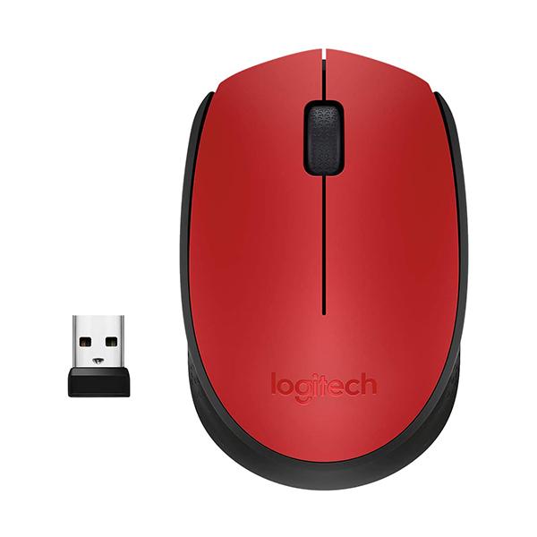 Logitech Keyboards & Mice Red / Brand New / 1 Year Logitech M171 Wireless Optical Mouse