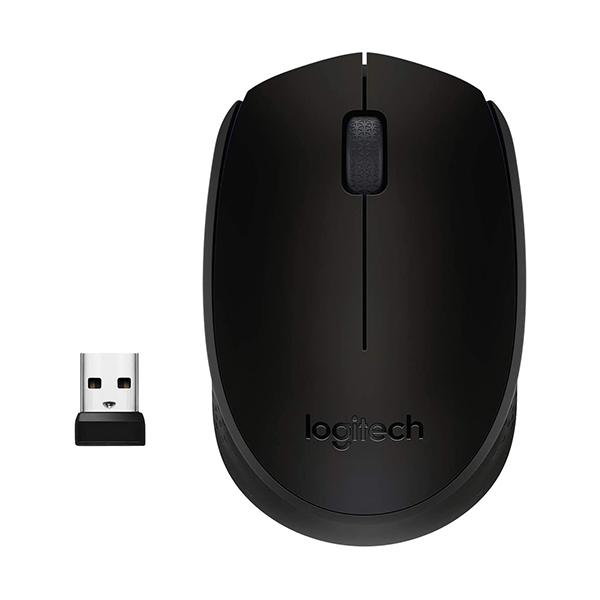 Logitech Keyboards & Mice Black / Brand New / 1 Year Logitech M171 Wireless Optical Mouse