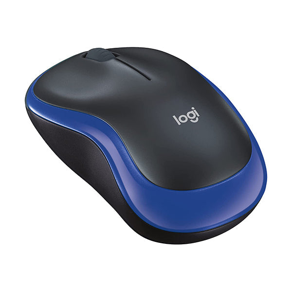 Logitech Keyboards & Mice Blue / Brand New / 1 Year Logitech M185 Wireless Mouse, 2.4GHz with USB Mini Receiver, 12-Month Battery Life, 1000 DPI Optical Tracking, Ambidextrous PC/Mac/Laptop