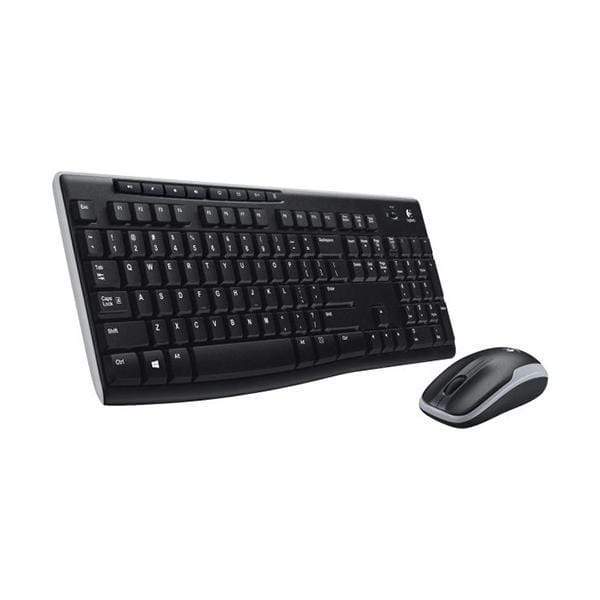 Logitech MK270 Wireless Keyboard and Mouse Combo-Keyboard & Mouse Included,2.4GHz Dropout-Free Connection,Long Battery Life
