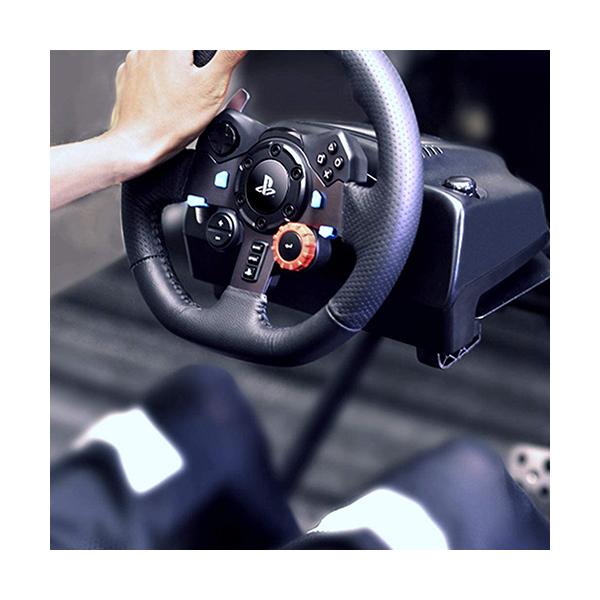 Logitech G29 Driving Force Racing Wheel and Floor Pedals, Real Force  Feedback, Stainless Steel Paddle Shifters, Leather Steering Wheel Cover