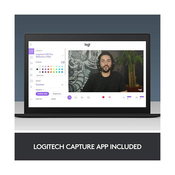 Logitech C920 Logitech C922 Pro Stream Webcam Software Logitech
