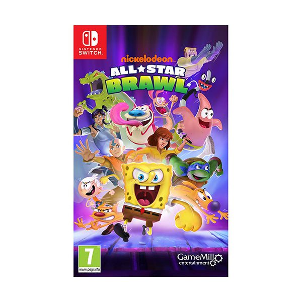 Maximum Games Switch DVD Game Brand New Nickelodeon All Star Brawl - Nintendo Switch