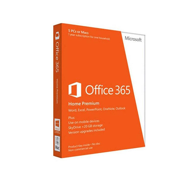 Microsoft Office & Accounting Brand New Microsoft Office 365 Home Premium For 5 PCs or Macs -1 Year Subscription