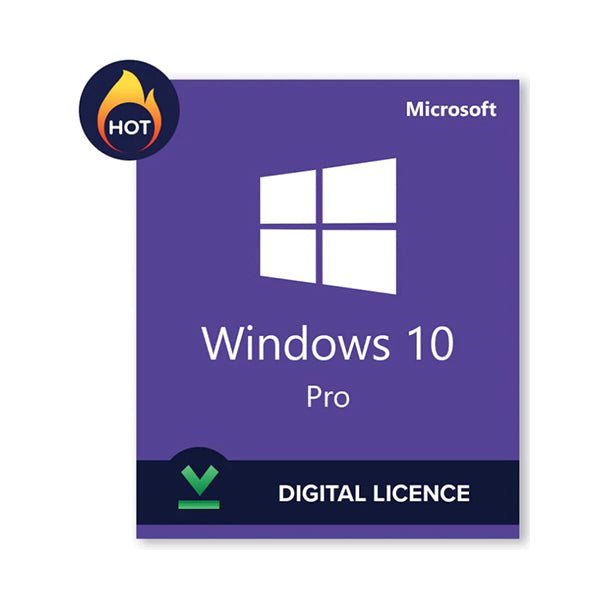 Microsoft Operating Systems Genuine License Microsoft Windows 10 Pro OEM Genuine Software Version 21H1 Product Key Digital License