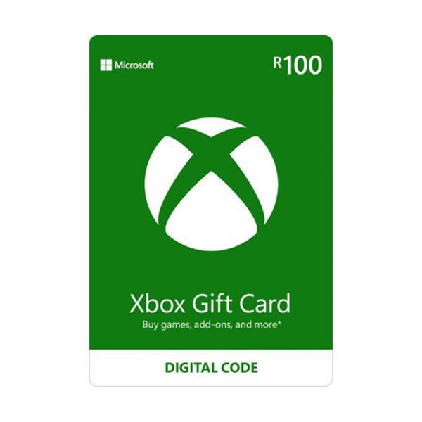 Microsoft XBOX Live Cards XBOX Live Gift Card Microsoft GC-XBOX 100 ZAR ESD Indirect ZA