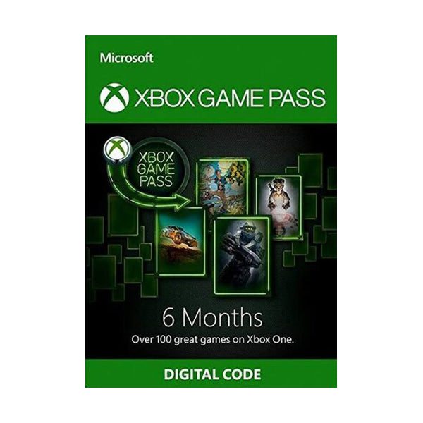 Microsoft XBOX Live Cards XBOX Game Pass USA XBOX Game Pass 6 Months