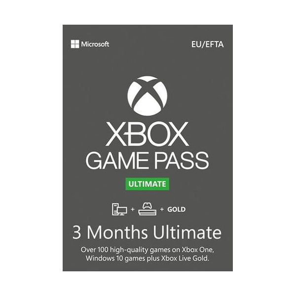 Microsoft XBOX Live Cards XBOX Game Pass Ultimate USA XBOX Game Pass Ultimate 3 Months