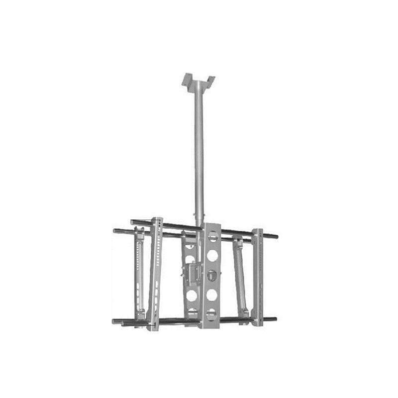 Ceiling Stand for 2 x LED - LCD - Plasma TV 30''-63'', Double Side Mounting - H88