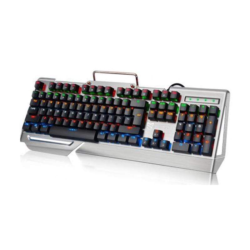J7 Wired Mechanical Gaming Keyboard LED Backlight 108 Keys