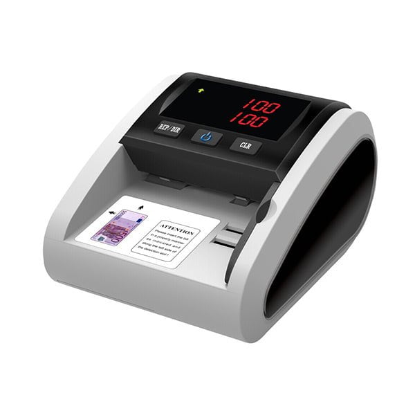 Mobileleb Office Supplies Grey / Brand New / 1 Year Money Counter with MG UV Detection for USD and Euro - M160