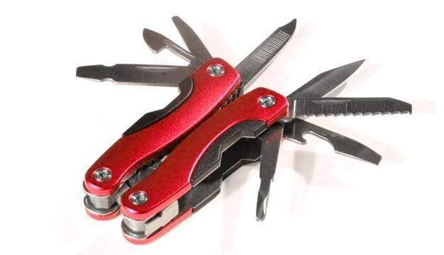 11 In 1 Stainless Steel Survival Portable Folding Micro Plier - Large