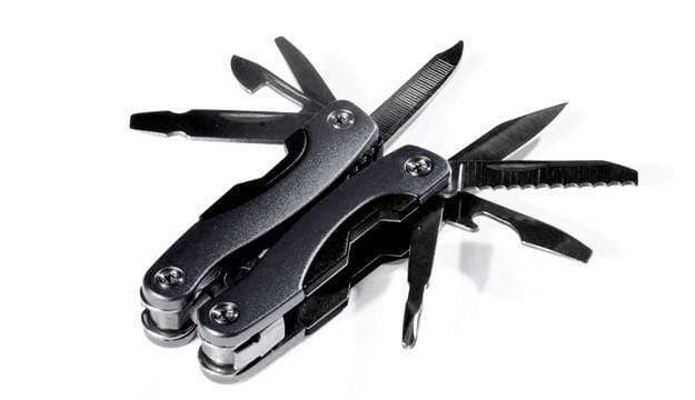 11 In 1 Stainless Steel Survival Portable Folding Micro Plier - Large