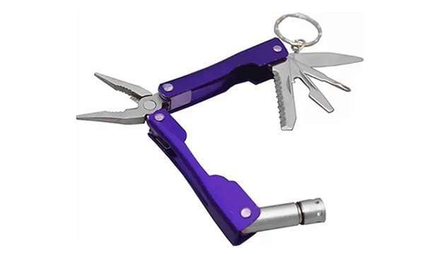 9 In 1 Micro Plier Folding Tools - Small