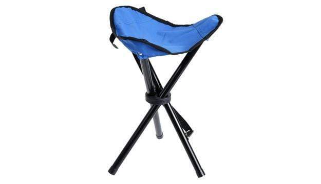 Tripod Portable Folding Camping Chair - Seat Height 45 cm