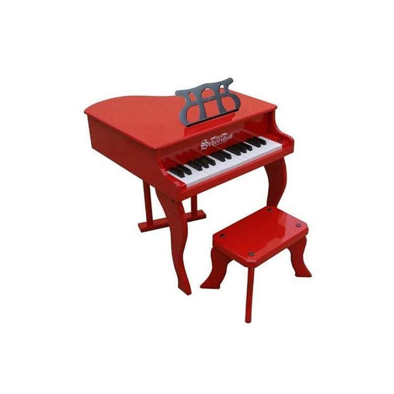 Schoenhut Learn-to-Play Baby Grand Toy Piano With 30-Keys and Patented Play-by-Color Tri-Play Learning System