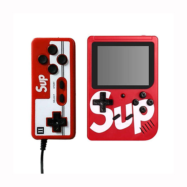 Mobileleb Retro Gaming Console Red / Brand New / 1 Year SUP Retro Game Box Console Handheld Classical Video Game with Remote Control Colorful LCD Screen with TV Output USB Rechargeable Portable Gaming Console Classic Games for Kids 400 Games
