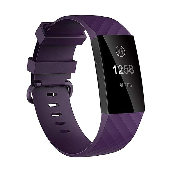 Mobileleb.com Smartwatch & Smart Band Accessories Purple / Small Waterproof Band for Fitbit Charge 3, Charge3 SE & Charge 4, Replacement Wristbands for Women & Men
