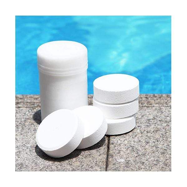 Mobileleb.com Summer & Water Activity Chlorine Tablets, Swimming Pool Control Equipment, Water Treatment Disinfectant, 1KG, 5 Tablets
