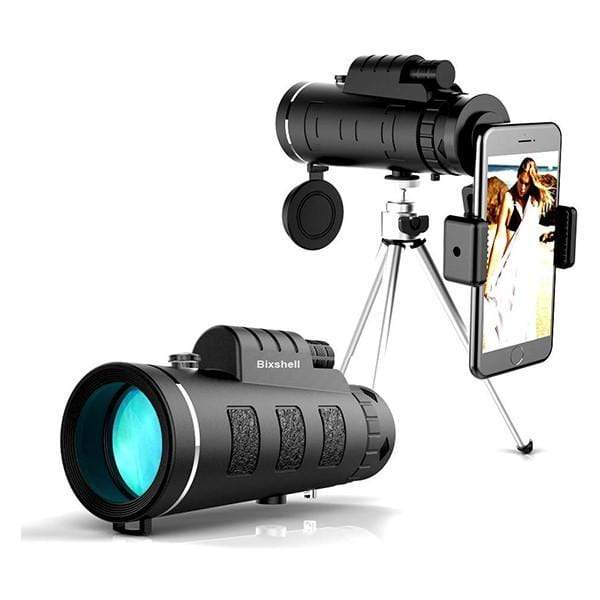 High Power 12x Zoom in 20mm Eye Lens and 50mm Objective Lens Monocular Telescope HD Dual Focus Scope, Waterproof