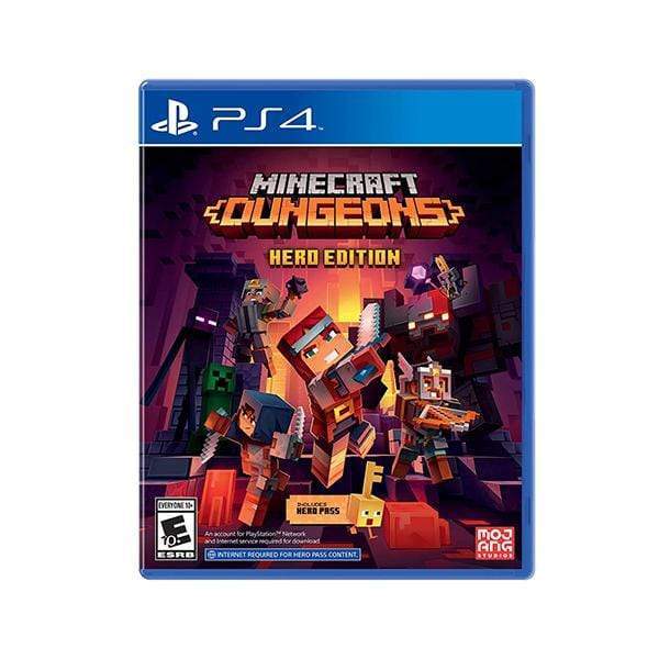 Mobileleb PS4 DVD Game Minecraft Dungeons Hero Edition - PS4