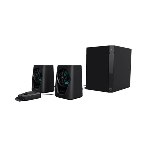Nacon Desktop Speakers Black / Brand New / 1 Year Nacon PCGA-200 Speaker set 2.1 Channels 10W, Speaker Sets, PC/notebook