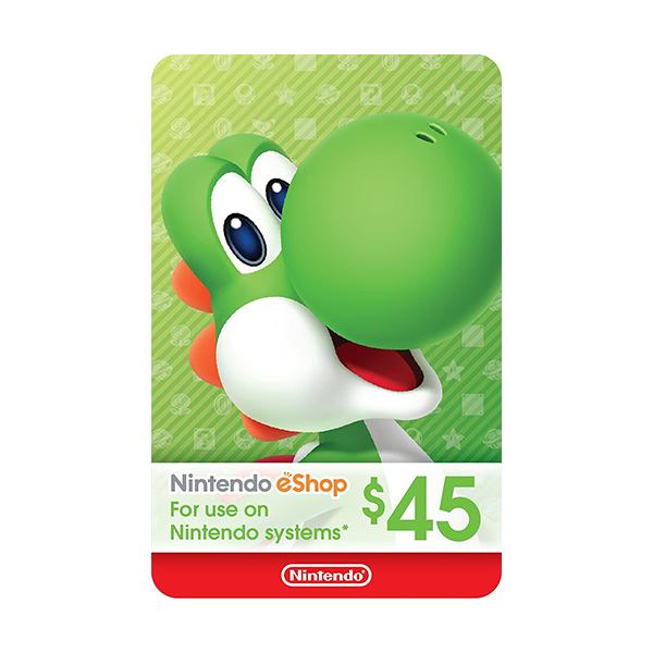 Nintendo Gift Cards USA Nintendo eShop Gift Card - 45 USD Topup Card