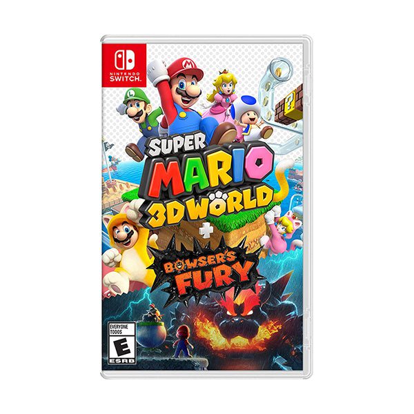 Nintendo Switch DVD Game Brand New Super Mario 3D World + Bowser's Fury - Nintendo Switch
