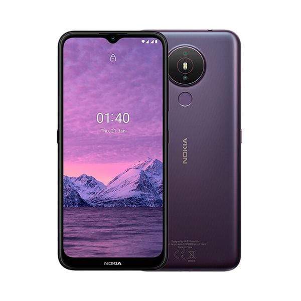 Nokia Mobile Phone Dusk / Brand New / 1 Year Nokia 1.4, 3GB/64GB, 6.52″ IPS LCD Display, Quad-core, Dual Rear Cam 8MP + 2MP Rear Cam, Selphie Cam 5MP