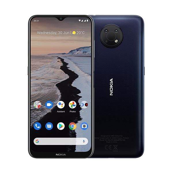 Nokia Mobile Phone Night / Brand New / 1 Year Nokia G10, 4GB/64GB, 6.52″ IPS LCD Display, Octa-core, Triple Rear Cam 13MP + 2MP + 2MP, Selphie Cam 8MP, Fingerprint (side-mounted)