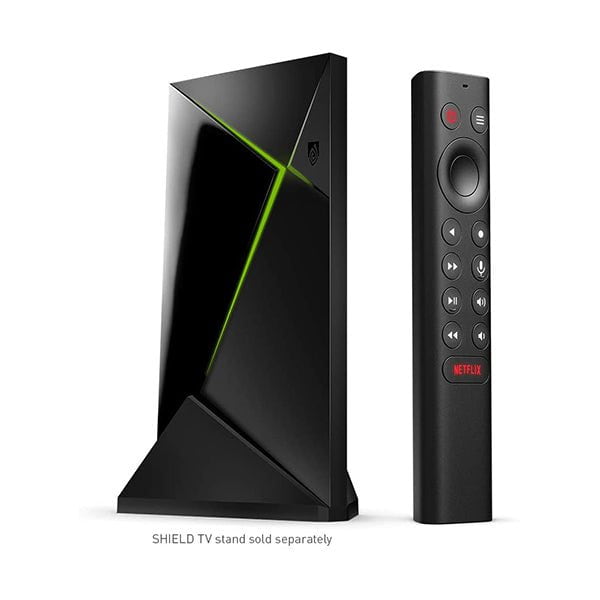 Nvidia Streaming Media Players Black / Brand New / 1 Year NVIDIA SHIELD Android TV Pro 4K HDR Streaming Media Player; High Performance, Dolby Vision, 3GB RAM, 2x USB, Works with Alexa