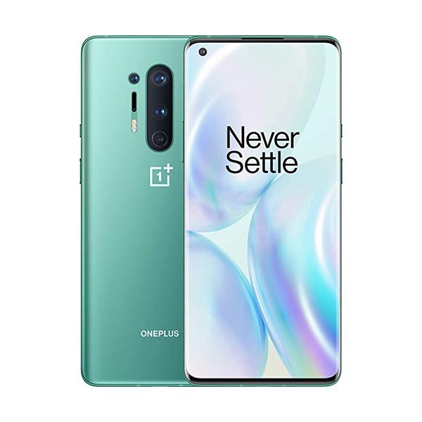 OnePlus Mobile Phone Glacial Green / Brand New / 1 Year OnePlus 8 Pro, 12GB/256GB, 6.78" Fluid AMOLED, 1B colors, 120Hz, HDR10+ Display, Octa core CPU, Quad Rear Cam 48MP + 8MP + 48MP + 5MP, Selfie Cam 16MP, Fingerprint (under display, optical)