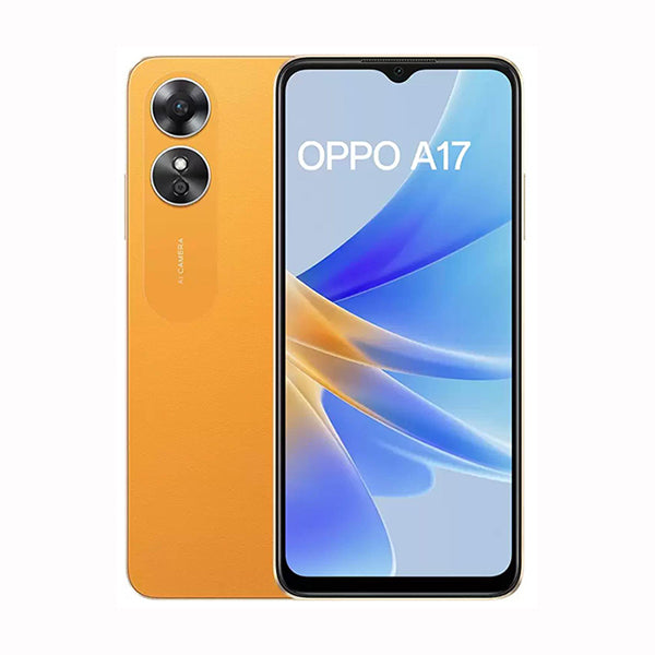OPPO Mobile Phone Sunlight Orange / Brand New / 1 Year Oppo A17 4GB/64GB