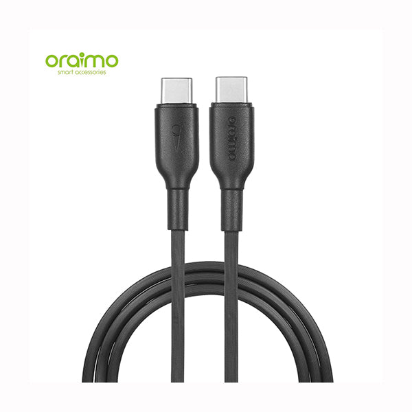 Oraimo Cables Black / Brand New / 1 Year Oraimo Type-C to Type-C Data Cable OCD-C24 3A