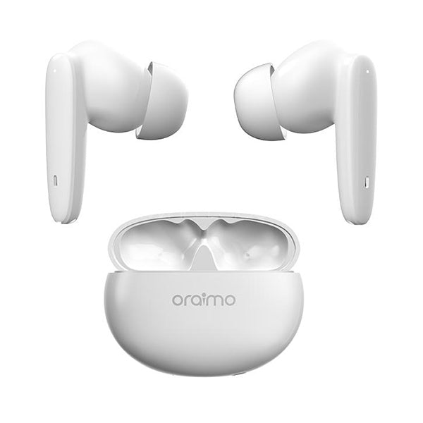 Oraimo Headsets & Earphones White / Brand New / 1 Year Oraimo Riff Smaller For Comfort TWS True Wireless Earbuds