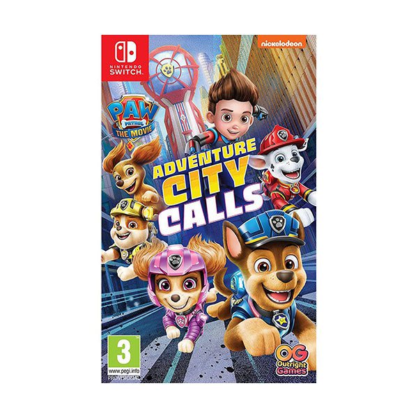 Outright Games Switch DVD Game Brand New Paw Patrol Adventure City Calls - Nintendo Switch