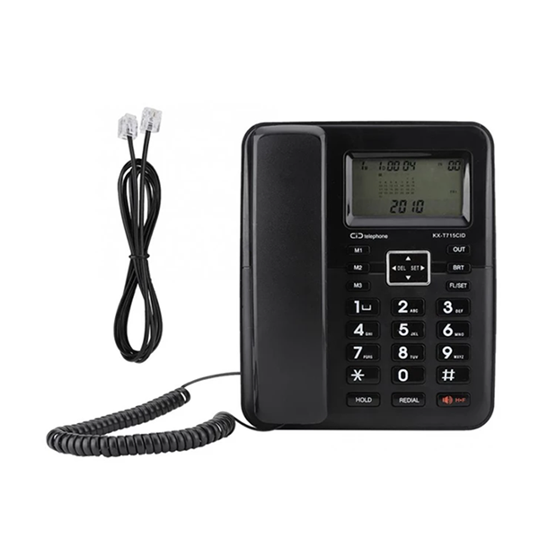 Panasonic Corded Phones Black / Brand New / 1 Year Panasonic Caller ID Corded Telephone KX-TS889CID