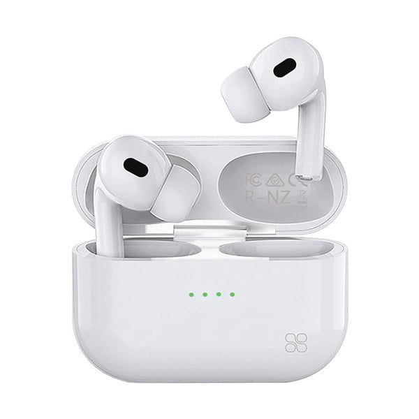 Promate Headsets & Earphones White / Brand New / 1 Year Promate, Harmoni True Wireless Earbuds, Advanced Bluetooth 5.0 Ergonomic Headphones with Mic, 16 Hours Playtime, 240 mAh Charging Case, Auto Pairing and Smart Touch Control