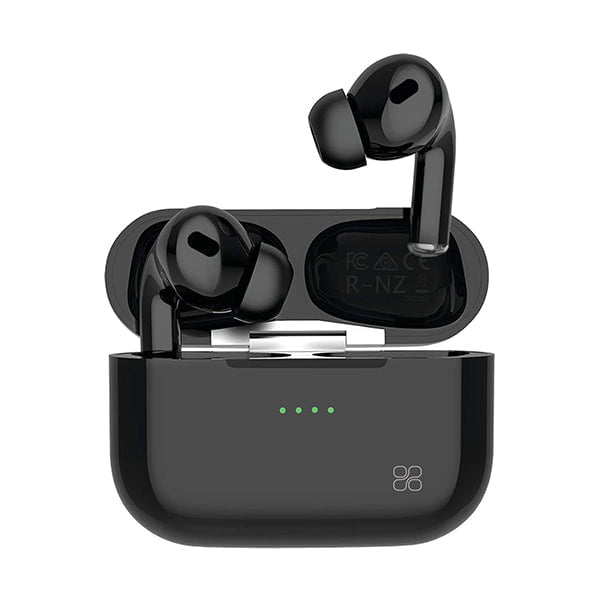 Promate Headsets & Earphones Black / Brand New / 1 Year Promate, Harmoni True Wireless Earbuds, Advanced Bluetooth 5.0 Ergonomic Headphones with Mic, 16 Hours Playtime, 240 mAh Charging Case, Auto Pairing and Smart Touch Control