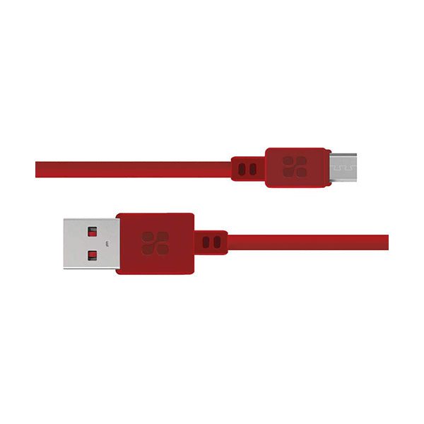Promate Mobiles & Tablets Cables & Connectors Maroon / Brand New / 1 Year Promate 1.2-Meter MicroCord-1 Micro USB Cable, High-Speed 1.8A USB A Male to Micro-B USB, Sync Charging Cable with Anti-Tangle Cord and Over-Charging Protection for Smartphones/Tablets