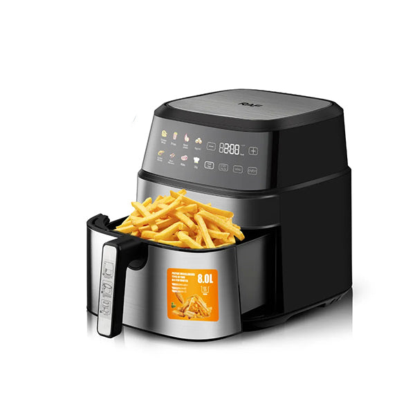 RAF Kitchen & Dining Black / Brand New RAF Air Fryer 8L R-5309